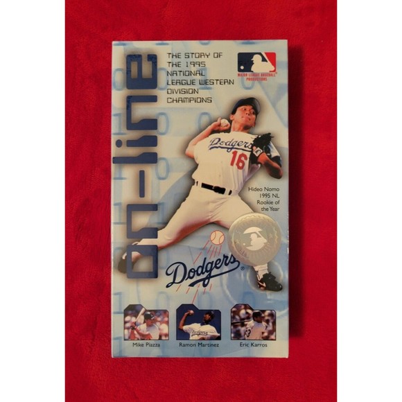 Dodgers On-Line 1995 National League Western Division Champions VHS New & Sealed - Picture 1 of 4